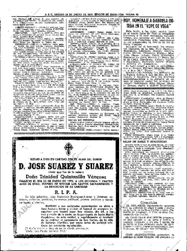 ABC SEVILLA 24-01-1976 página 48