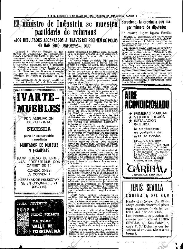 ABC SEVILLA 09-05-1976 página 19