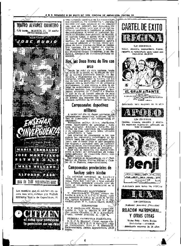 ABC SEVILLA 09-05-1976 página 46