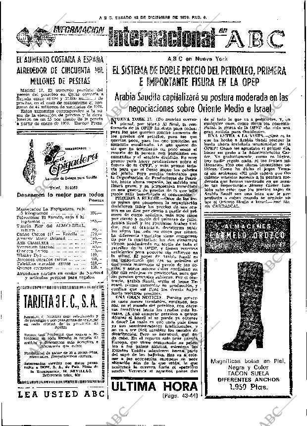 ABC SEVILLA 18-12-1976 página 36