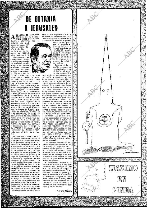 BLANCO Y NEGRO MADRID 06-04-1977 página 62