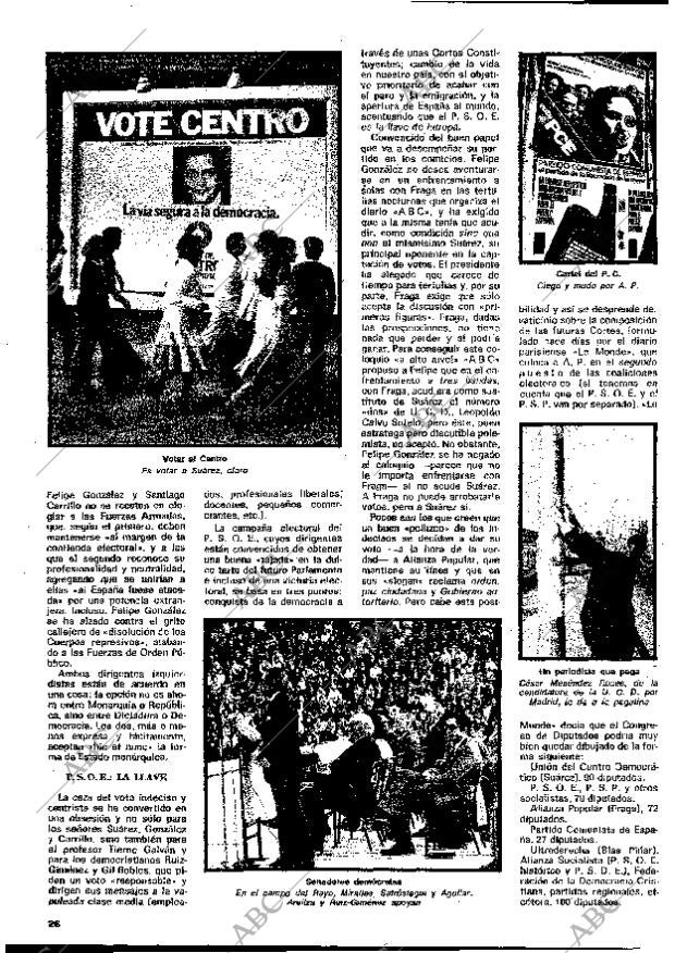 BLANCO Y NEGRO MADRID 01-06-1977 página 26