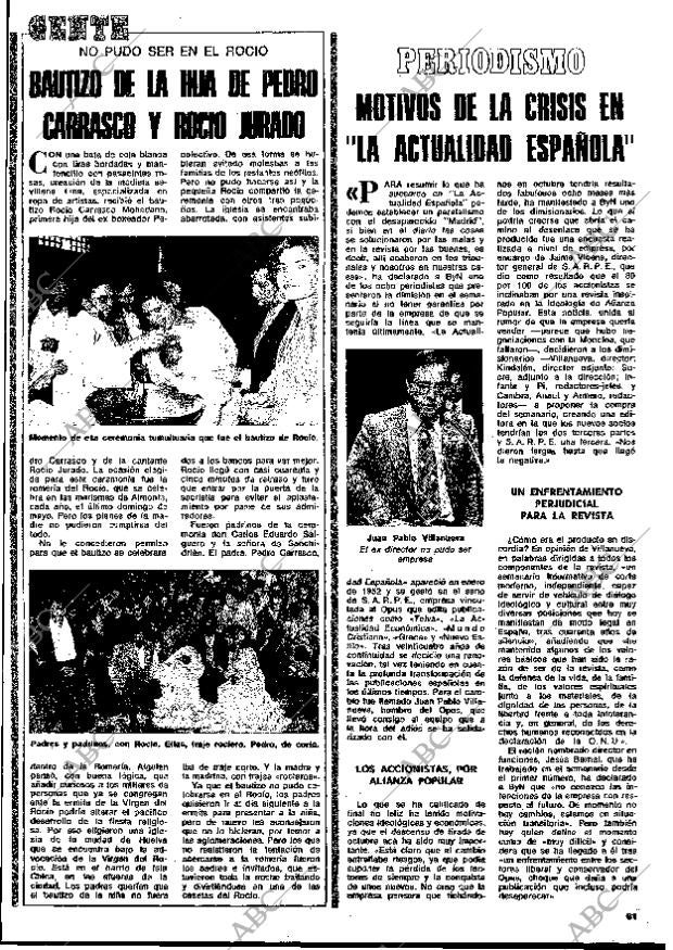 BLANCO Y NEGRO MADRID 01-06-1977 página 61