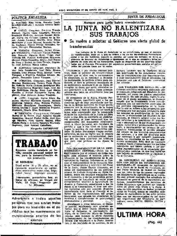 ABC SEVILLA 17-01-1979 página 14
