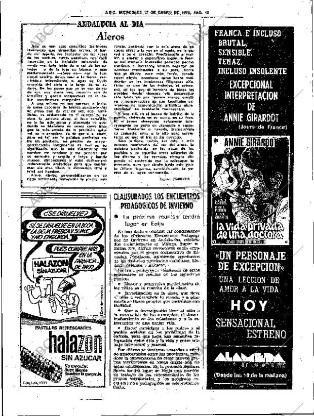 ABC SEVILLA 17-01-1979 página 19