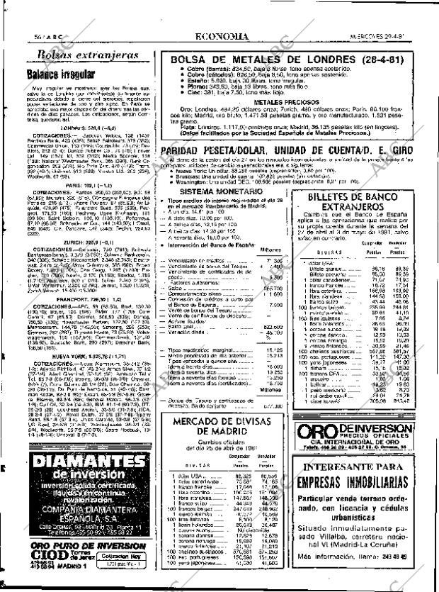 ABC MADRID 29-04-1981 página 64