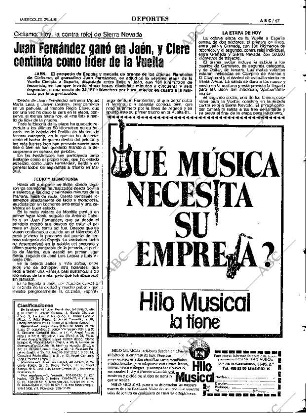 ABC MADRID 29-04-1981 página 75