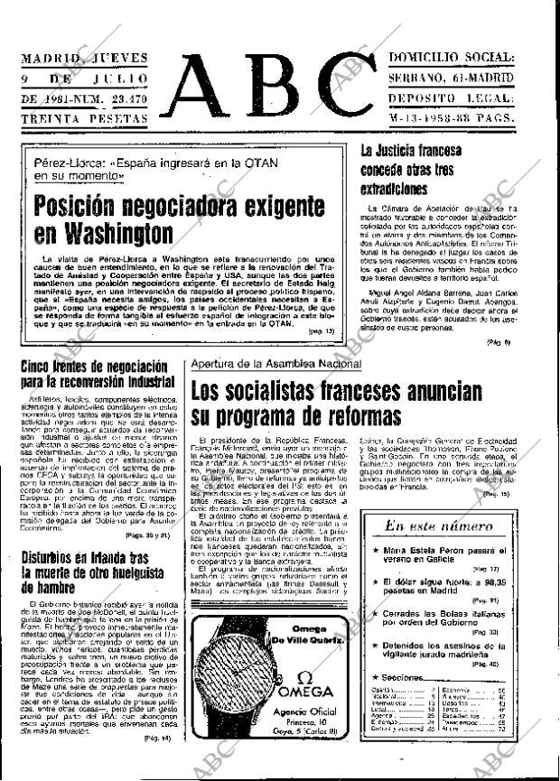 ABC MADRID 09-07-1981 página 9