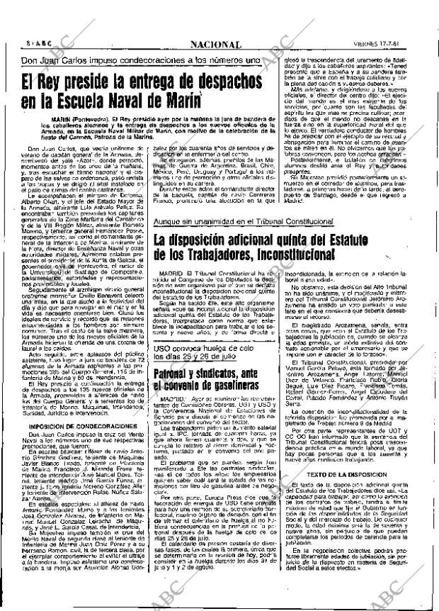ABC MADRID 17-07-1981 página 16