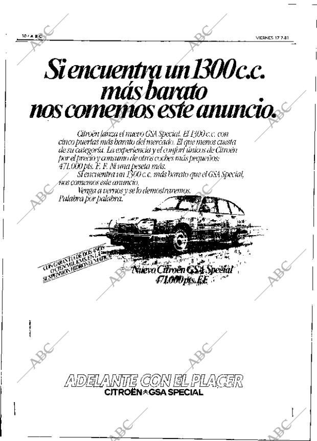 ABC MADRID 17-07-1981 página 18