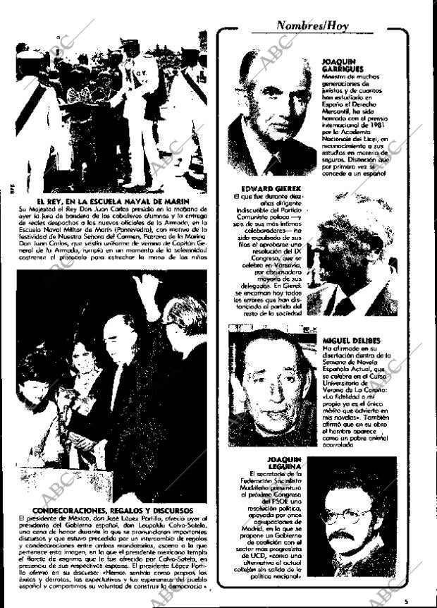 ABC MADRID 17-07-1981 página 5