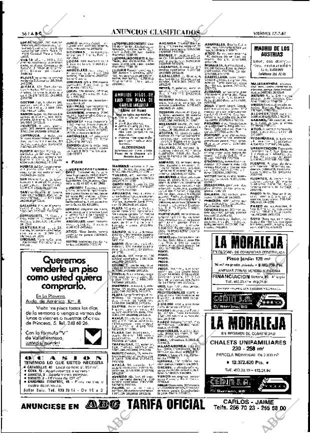 ABC MADRID 17-07-1981 página 64