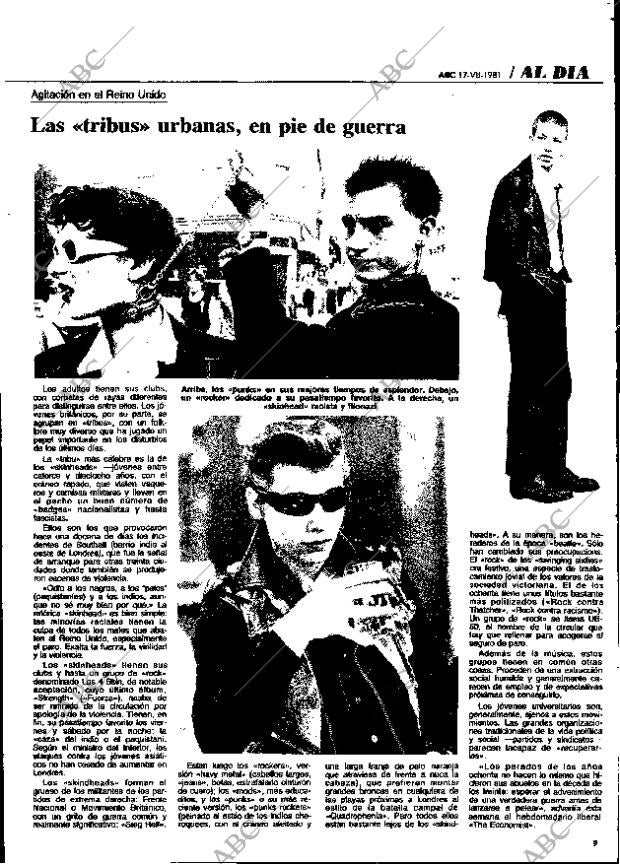 ABC MADRID 17-07-1981 página 73