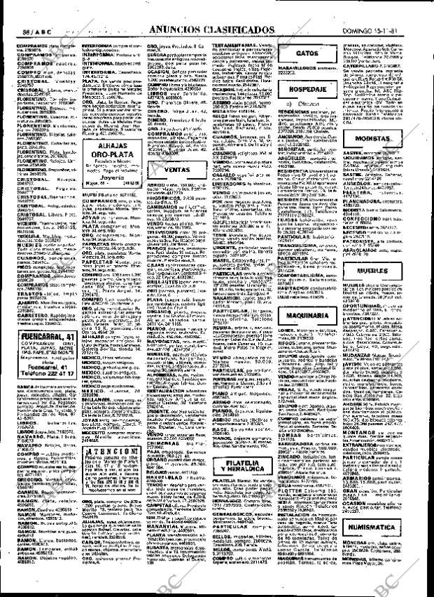 ABC MADRID 15-11-1981 página 100