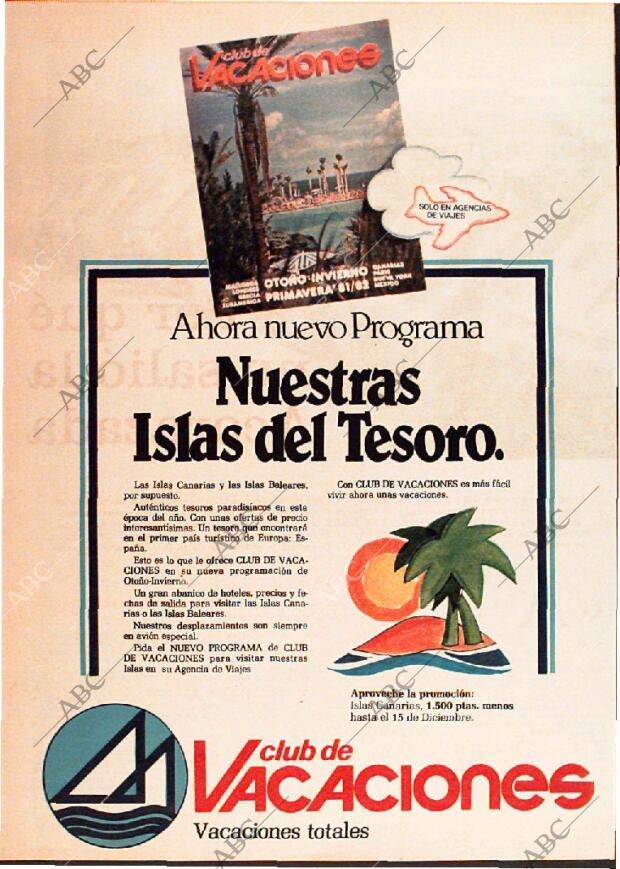 ABC MADRID 15-11-1981 página 134