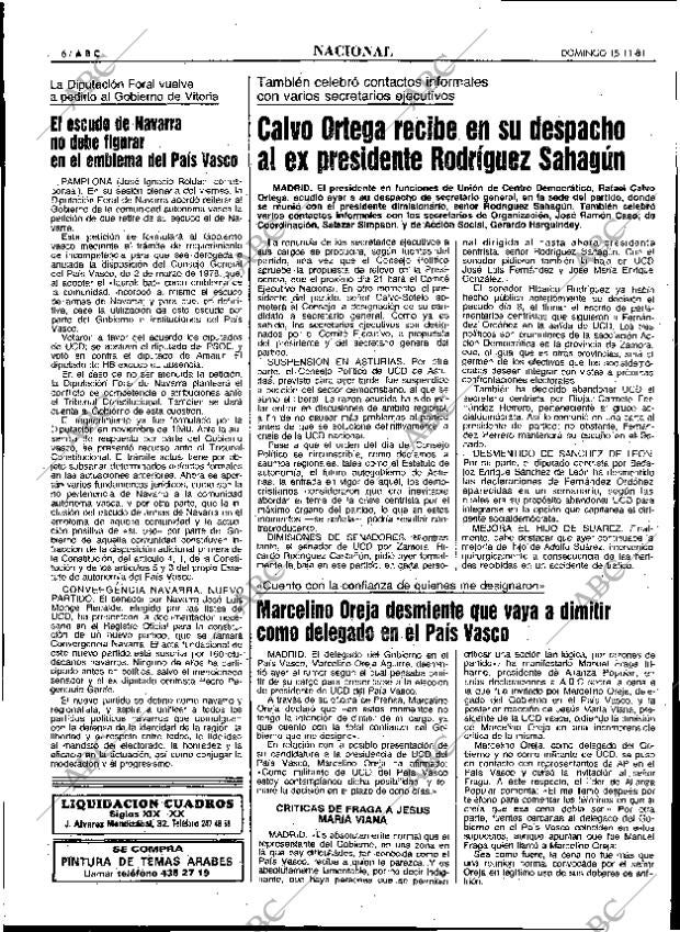 ABC MADRID 15-11-1981 página 18