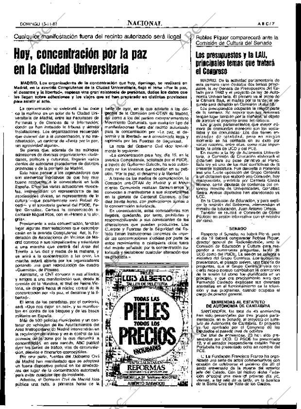 ABC MADRID 15-11-1981 página 19