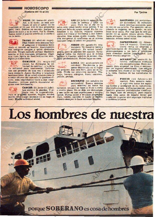 ABC MADRID 15-11-1981 página 196