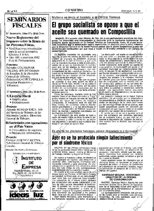 ABC MADRID 15-11-1981 página 50
