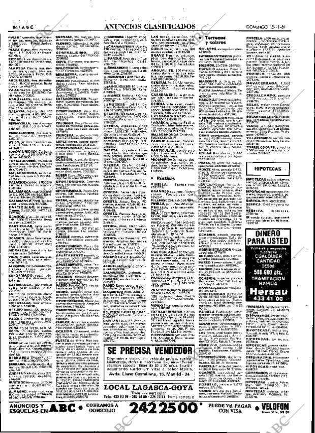ABC MADRID 15-11-1981 página 96
