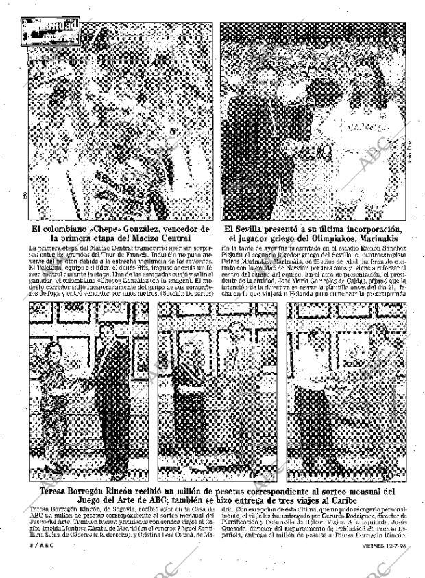 ABC SEVILLA 12-07-1996 página 8