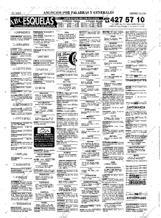 ABC SEVILLA 12-07-1996 página 82