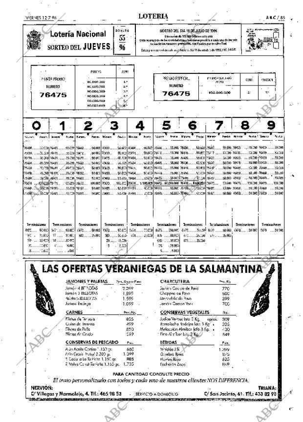 ABC SEVILLA 12-07-1996 página 85