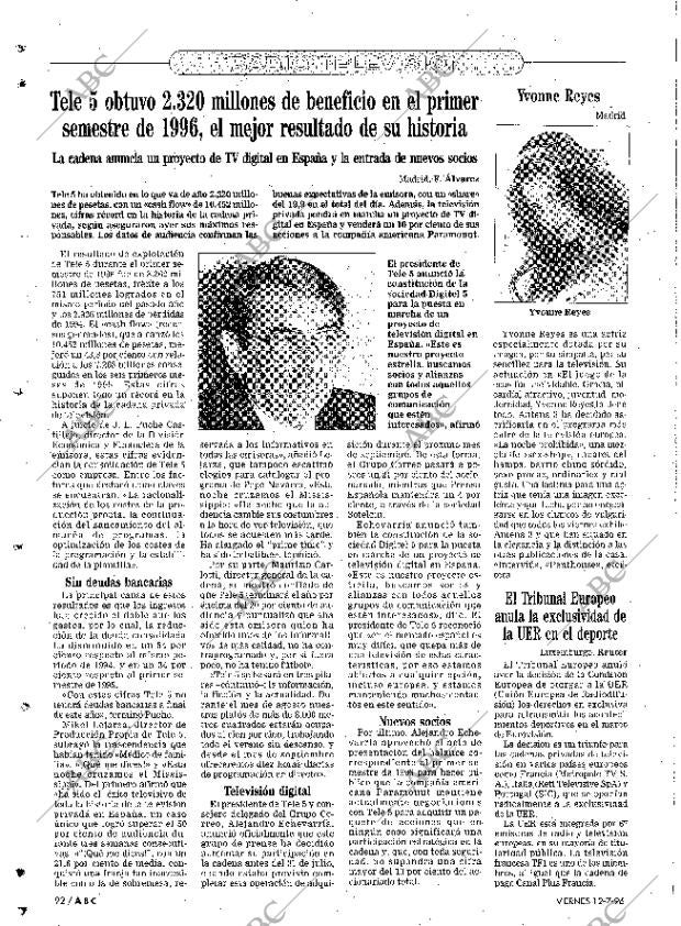 ABC SEVILLA 12-07-1996 página 92