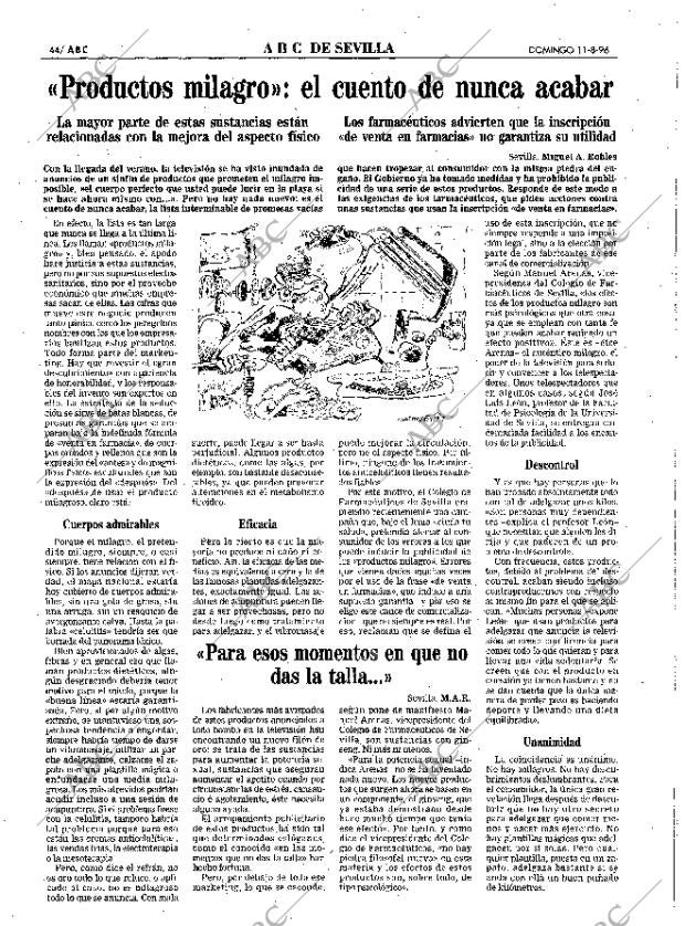 ABC SEVILLA 11-08-1996 página 44