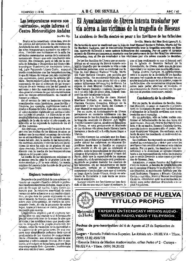 ABC SEVILLA 11-08-1996 página 45