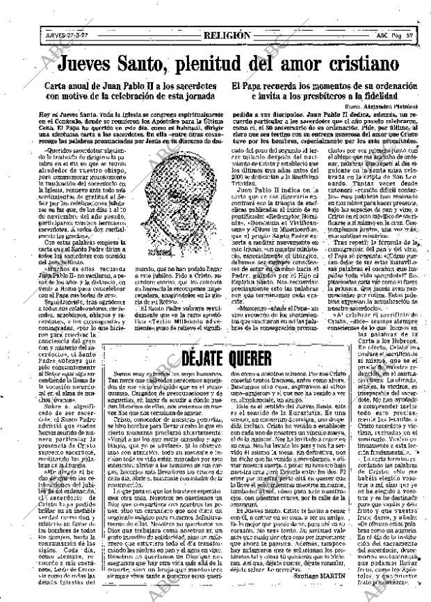 ABC MADRID 27-03-1997 página 59