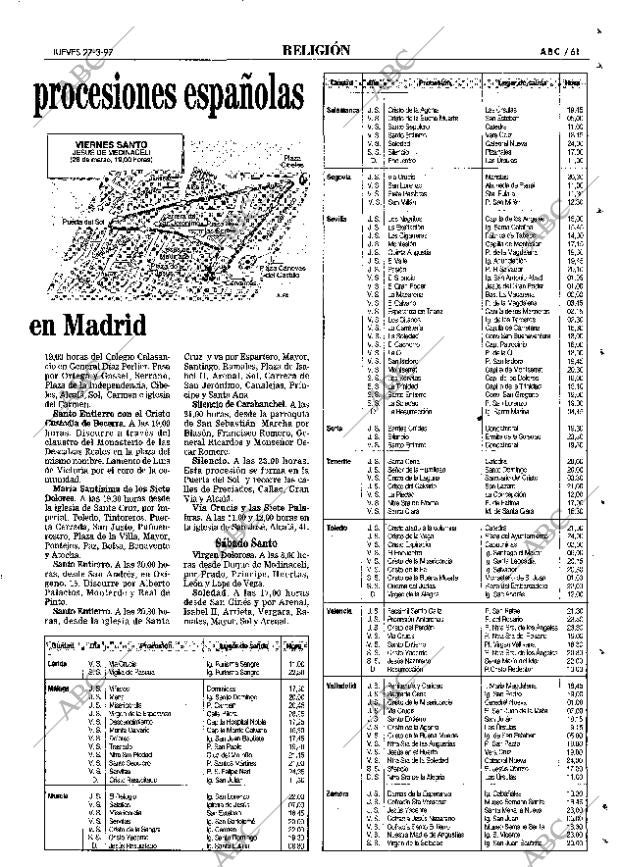 ABC MADRID 27-03-1997 página 61