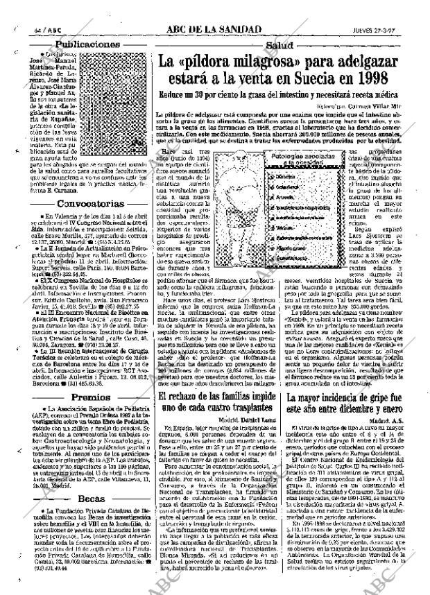 ABC MADRID 27-03-1997 página 64