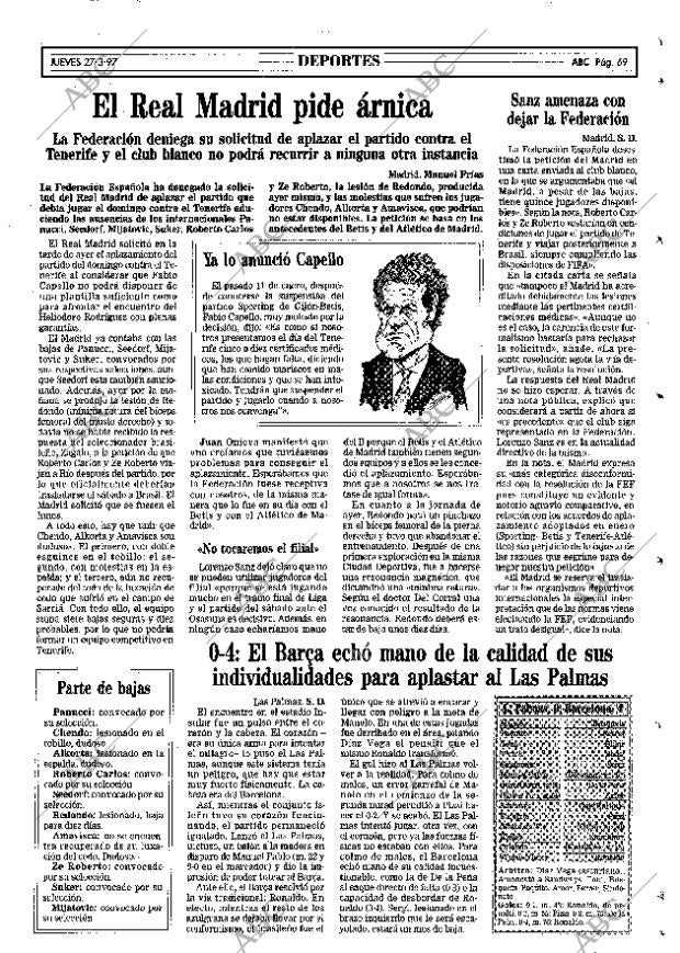 ABC MADRID 27-03-1997 página 69