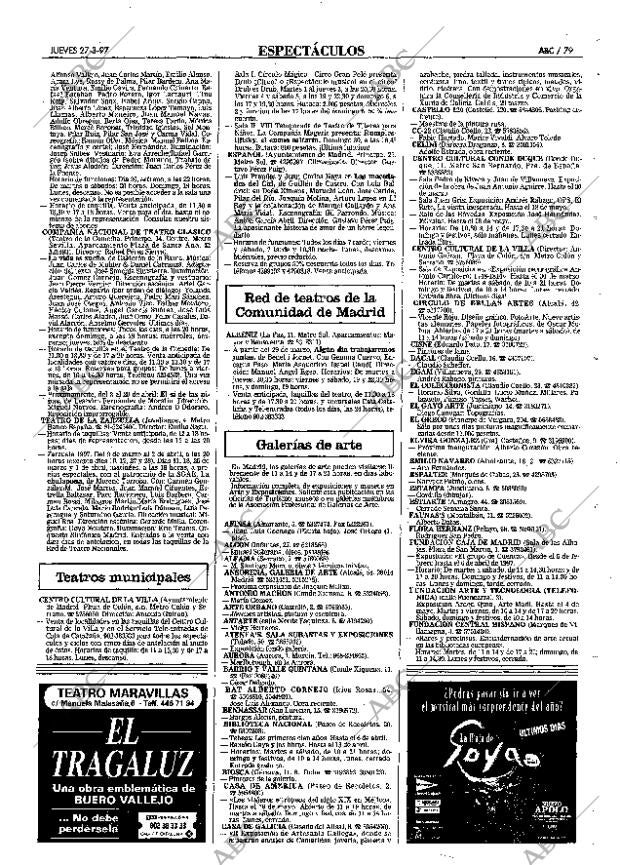 ABC MADRID 27-03-1997 página 79