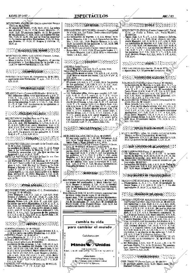 ABC MADRID 27-03-1997 página 83