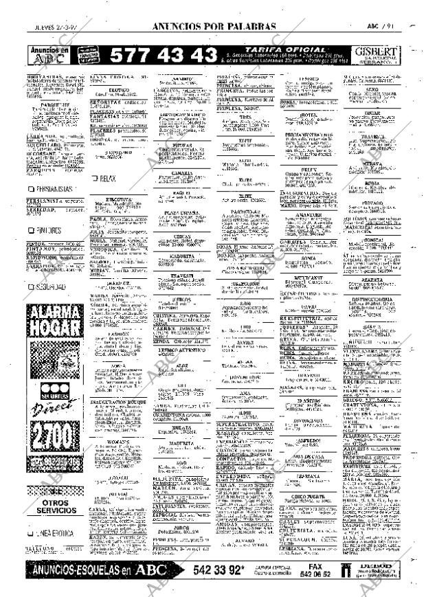 ABC MADRID 27-03-1997 página 91