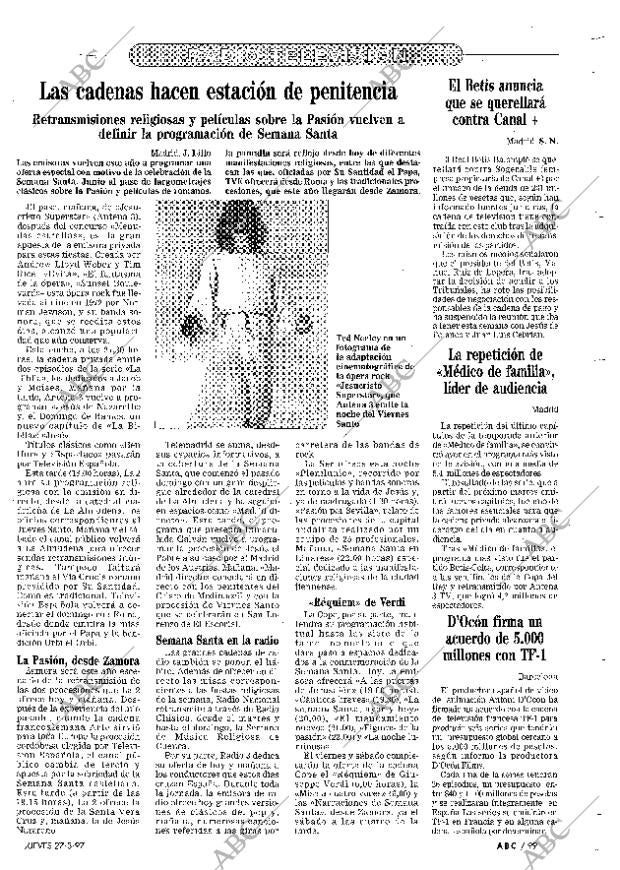 ABC MADRID 27-03-1997 página 99
