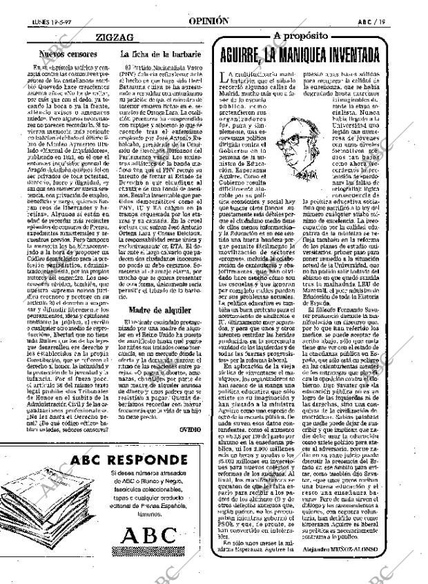 ABC MADRID 19-05-1997 página 19