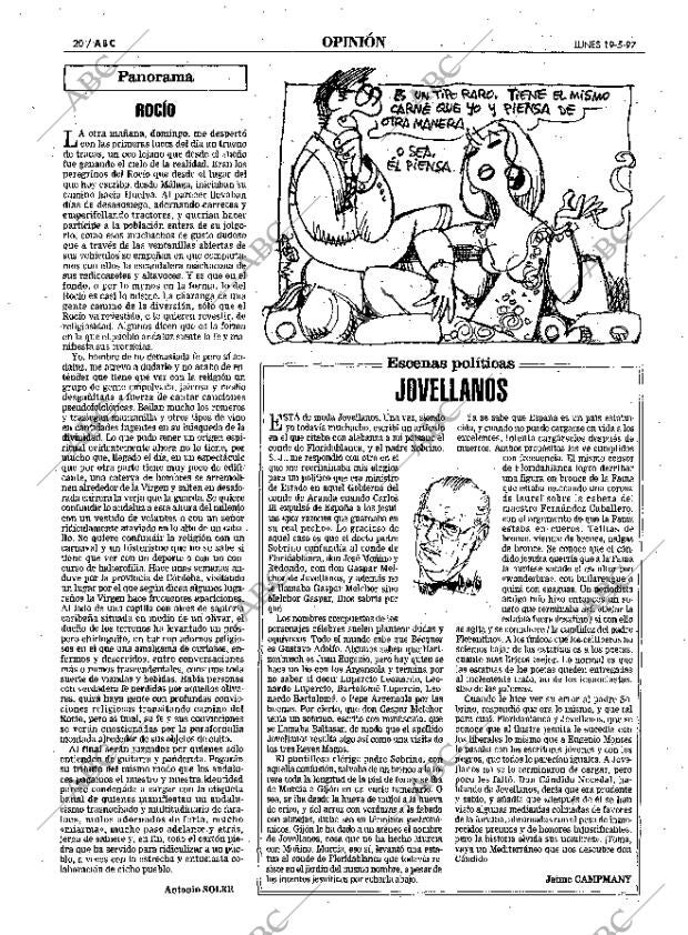 ABC MADRID 19-05-1997 página 20