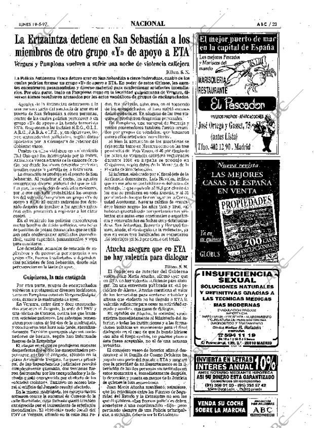 ABC MADRID 19-05-1997 página 23