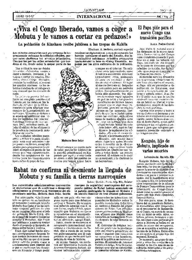 ABC MADRID 19-05-1997 página 29