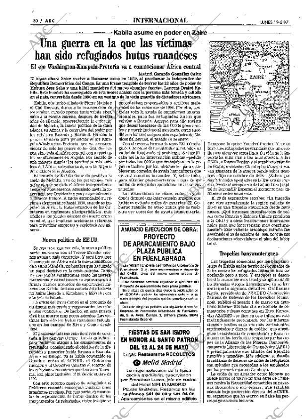 ABC MADRID 19-05-1997 página 30