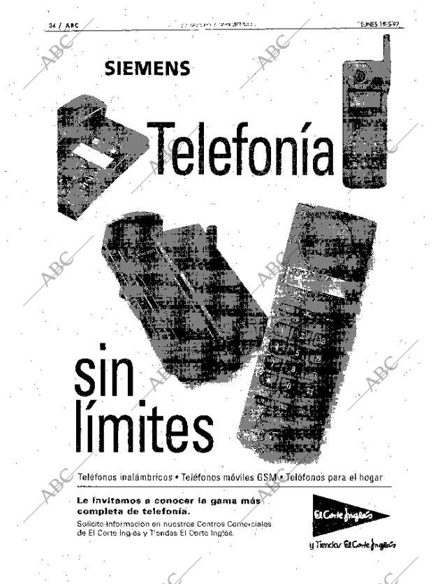 ABC MADRID 19-05-1997 página 34