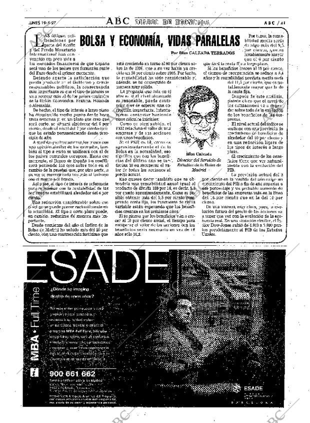 ABC MADRID 19-05-1997 página 41