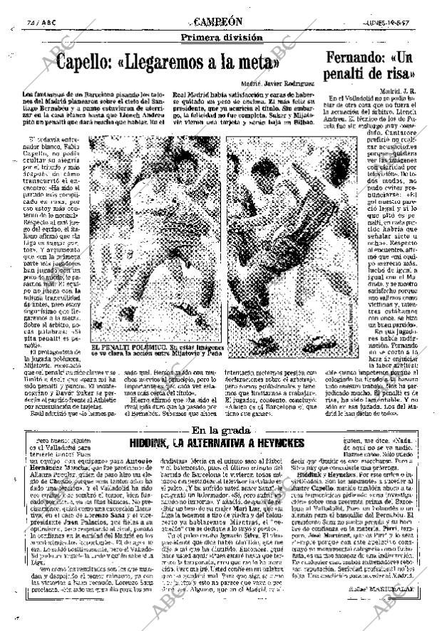 ABC MADRID 19-05-1997 página 74