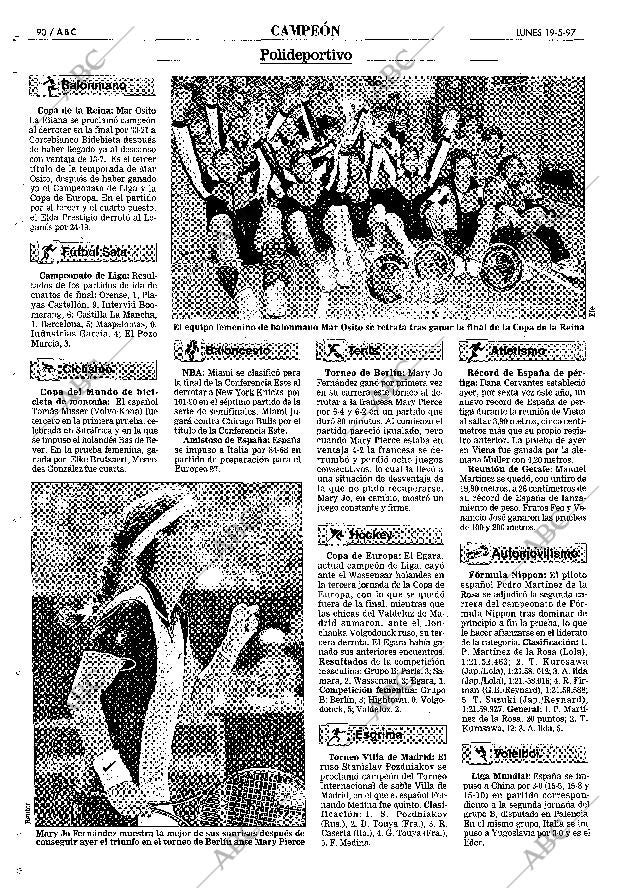 ABC MADRID 19-05-1997 página 90