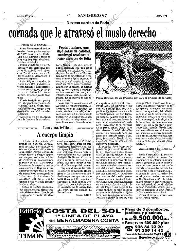 ABC MADRID 19-05-1997 página 95