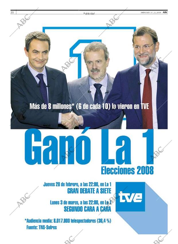 ABC MADRID 27-02-2008 página 20