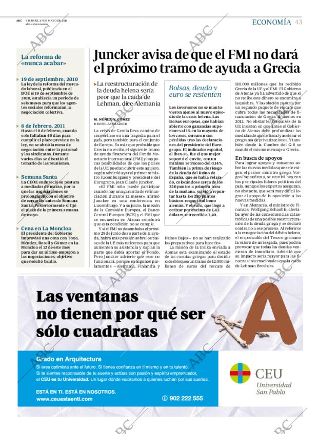 ABC MADRID 27-05-2011 página 43